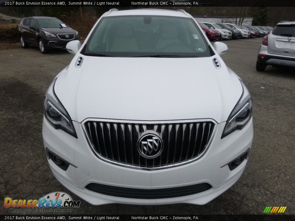 2017 Buick Envision Essence AWD Summit White / Light Neutral Photo #2