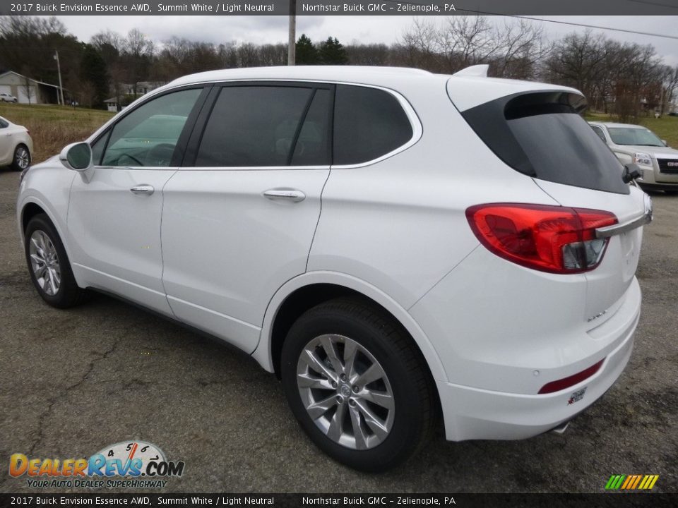 2017 Buick Envision Essence AWD Summit White / Light Neutral Photo #7