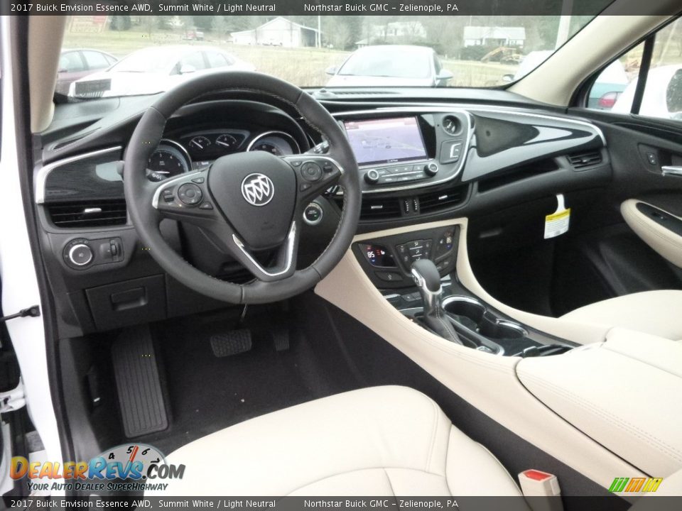 Light Neutral Interior - 2017 Buick Envision Essence AWD Photo #12