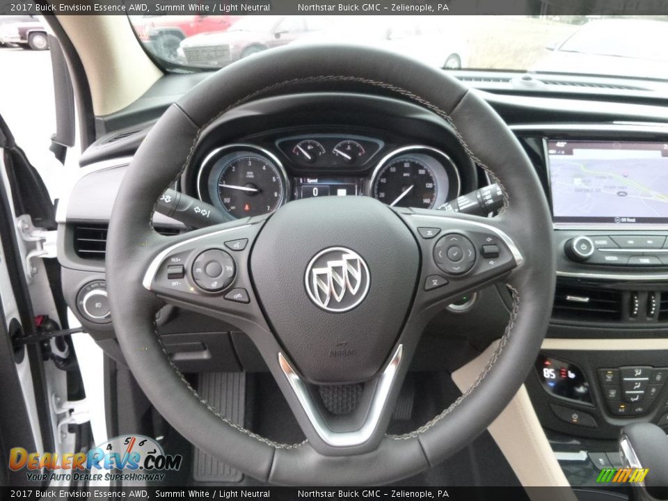 2017 Buick Envision Essence AWD Steering Wheel Photo #16