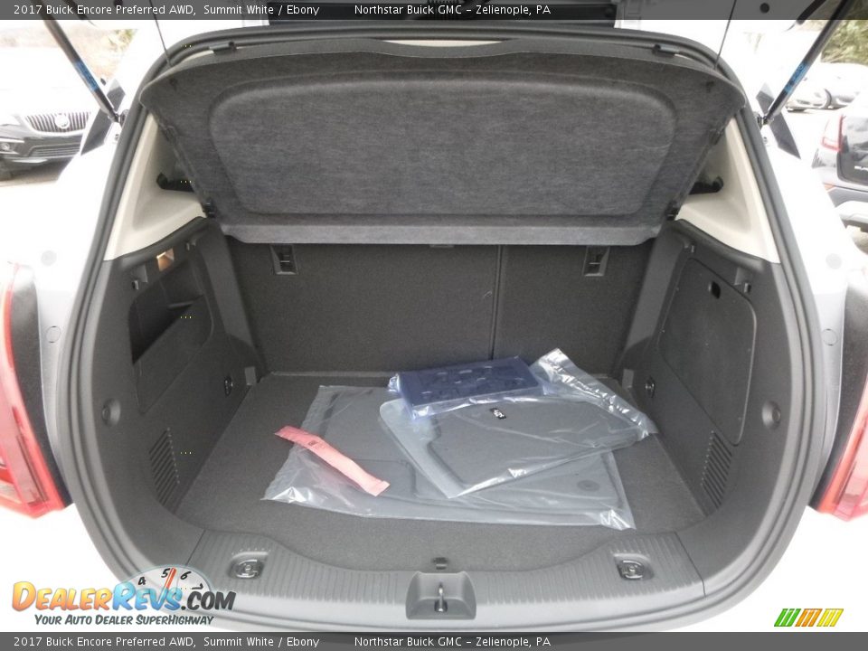 2017 Buick Encore Preferred AWD Summit White / Ebony Photo #7