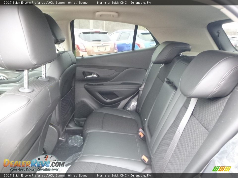 2017 Buick Encore Preferred AWD Summit White / Ebony Photo #12
