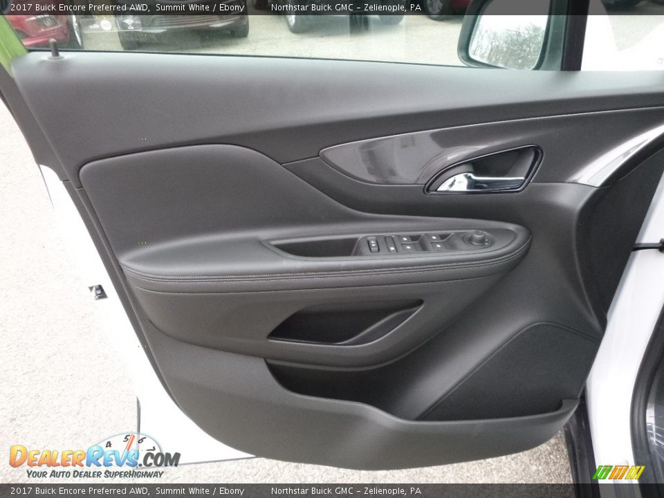 2017 Buick Encore Preferred AWD Summit White / Ebony Photo #14
