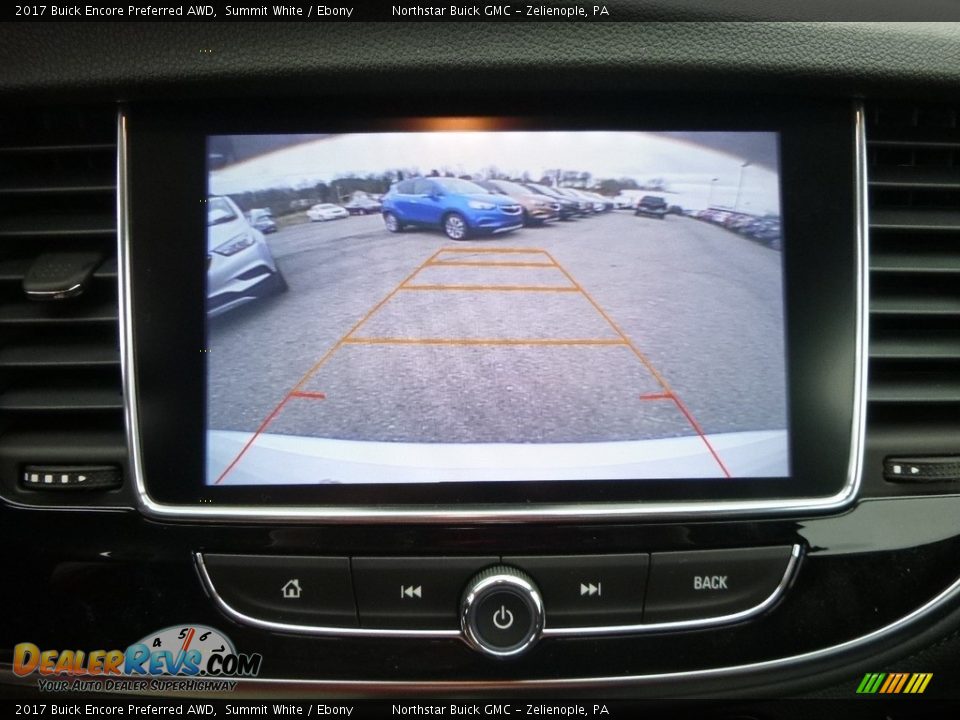 2017 Buick Encore Preferred AWD Summit White / Ebony Photo #18