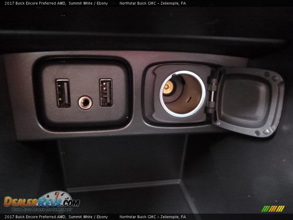 2017 Buick Encore Preferred AWD Summit White / Ebony Photo #19