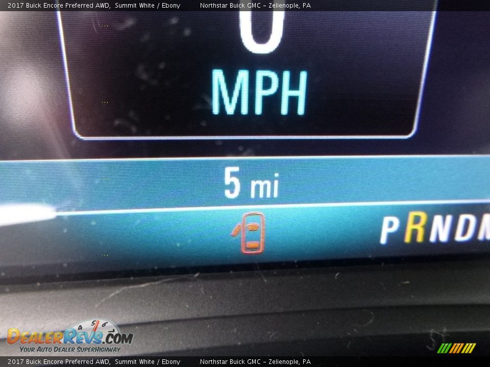 2017 Buick Encore Preferred AWD Summit White / Ebony Photo #20