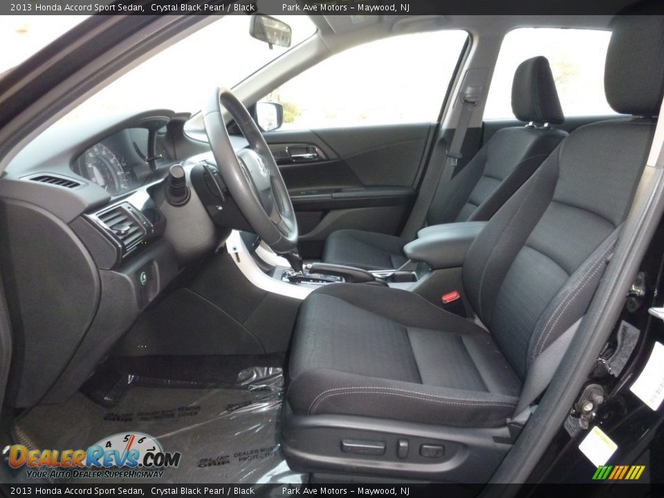 2013 Honda Accord Sport Sedan Crystal Black Pearl / Black Photo #13
