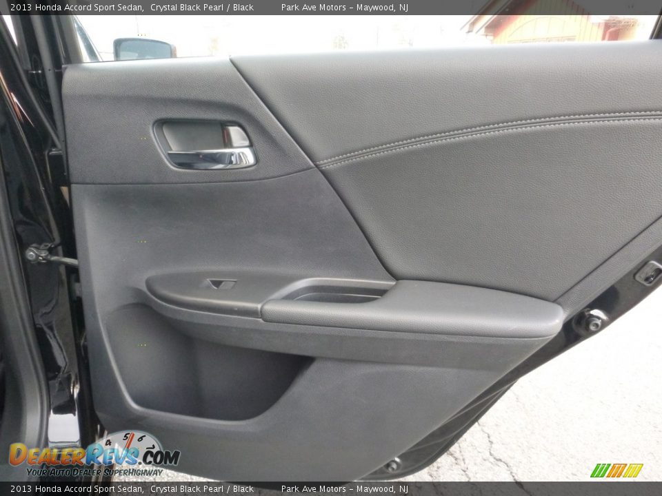 2013 Honda Accord Sport Sedan Crystal Black Pearl / Black Photo #22