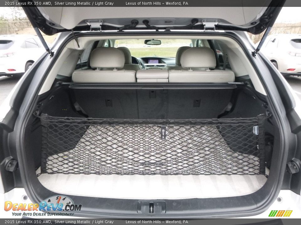 2015 Lexus RX 350 AWD Silver Lining Metallic / Light Gray Photo #7