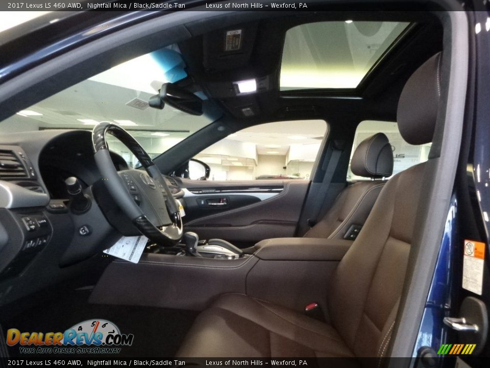 Front Seat of 2017 Lexus LS 460 AWD Photo #7