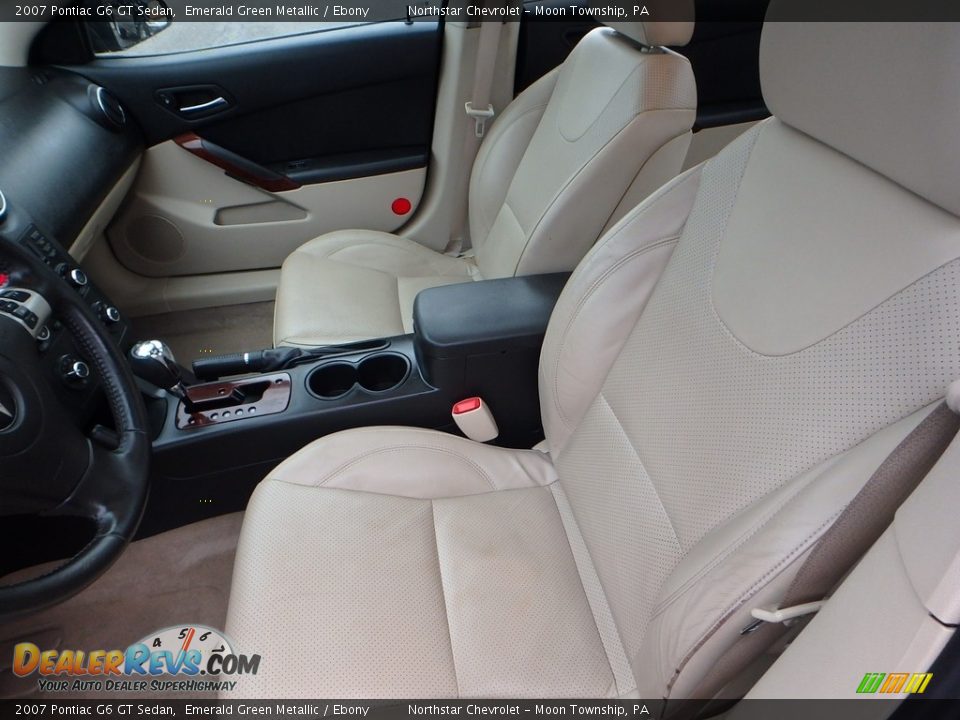 2007 Pontiac G6 GT Sedan Emerald Green Metallic / Ebony Photo #8