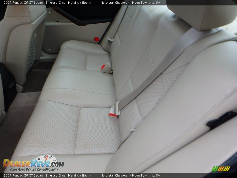 2007 Pontiac G6 GT Sedan Emerald Green Metallic / Ebony Photo #9