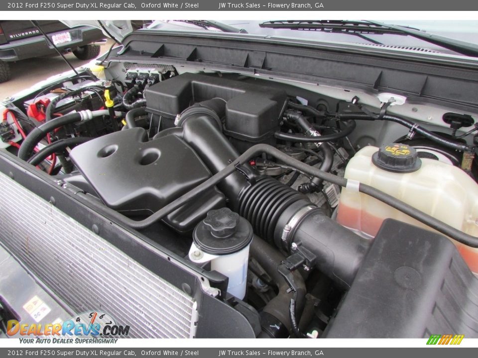 2012 Ford F250 Super Duty XL Regular Cab Oxford White / Steel Photo #13