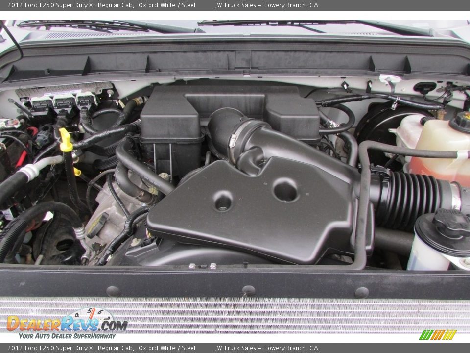 2012 Ford F250 Super Duty XL Regular Cab Oxford White / Steel Photo #14