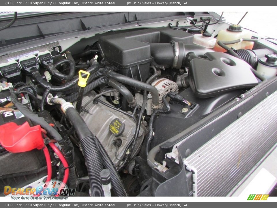 2012 Ford F250 Super Duty XL Regular Cab Oxford White / Steel Photo #15