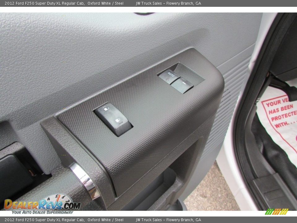 2012 Ford F250 Super Duty XL Regular Cab Oxford White / Steel Photo #18