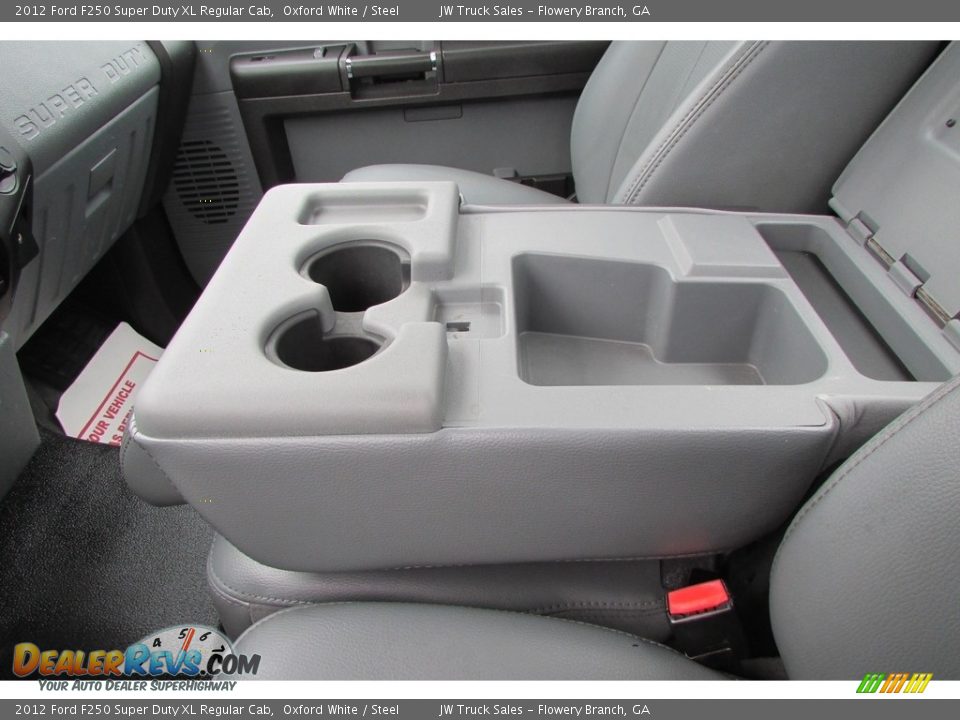 2012 Ford F250 Super Duty XL Regular Cab Oxford White / Steel Photo #27
