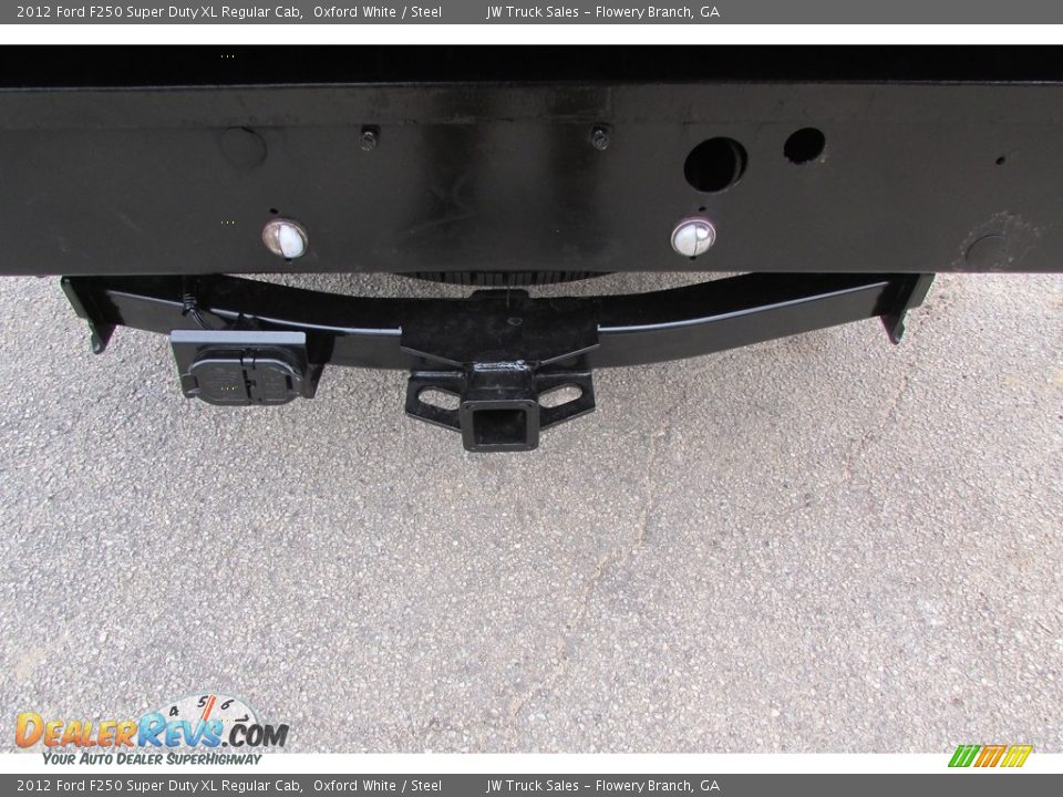 2012 Ford F250 Super Duty XL Regular Cab Oxford White / Steel Photo #35