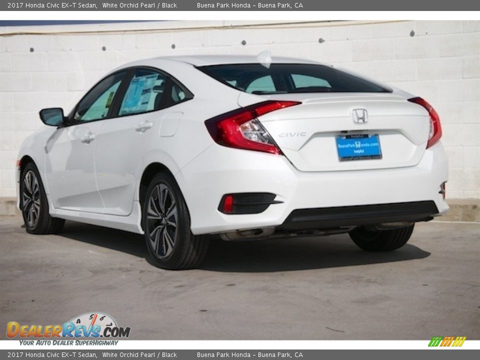 2017 Honda Civic EX-T Sedan White Orchid Pearl / Black Photo #2