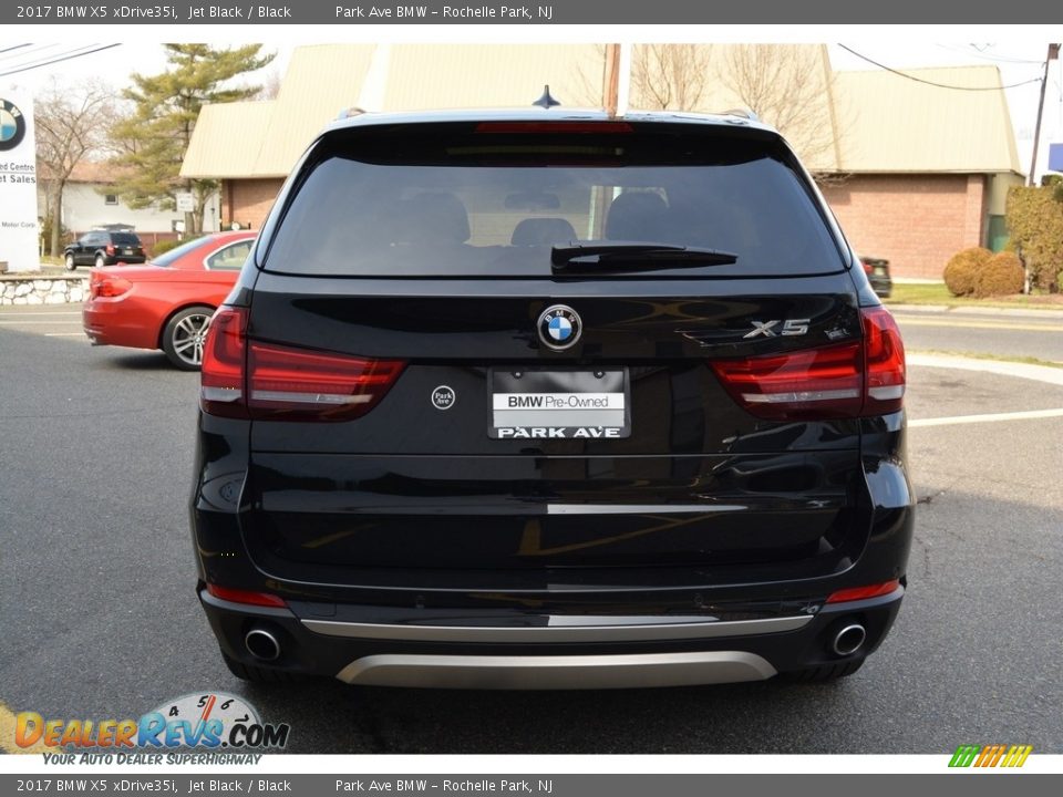 2017 BMW X5 xDrive35i Jet Black / Black Photo #4