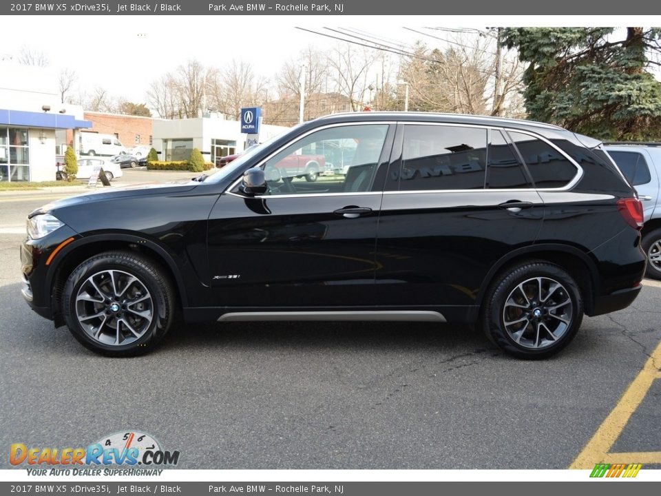 2017 BMW X5 xDrive35i Jet Black / Black Photo #5