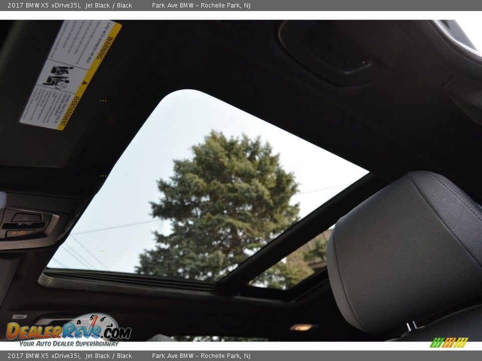 2017 BMW X5 xDrive35i Jet Black / Black Photo #14