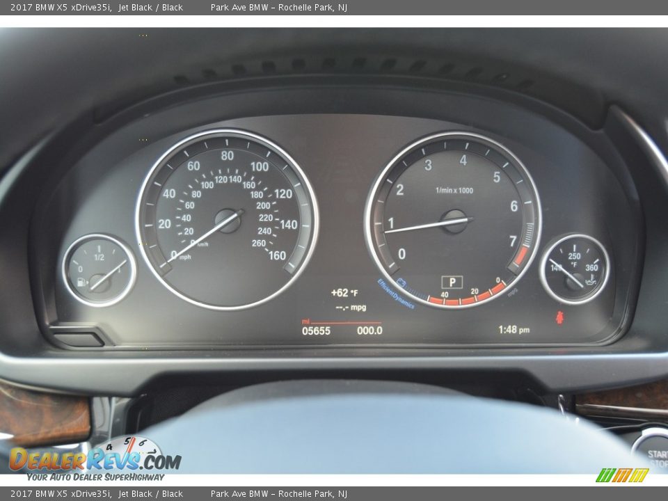 2017 BMW X5 xDrive35i Gauges Photo #21
