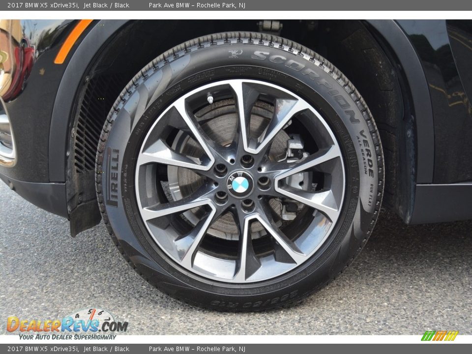 2017 BMW X5 xDrive35i Jet Black / Black Photo #33
