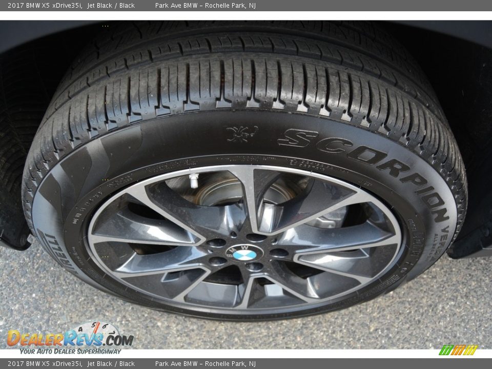2017 BMW X5 xDrive35i Jet Black / Black Photo #34