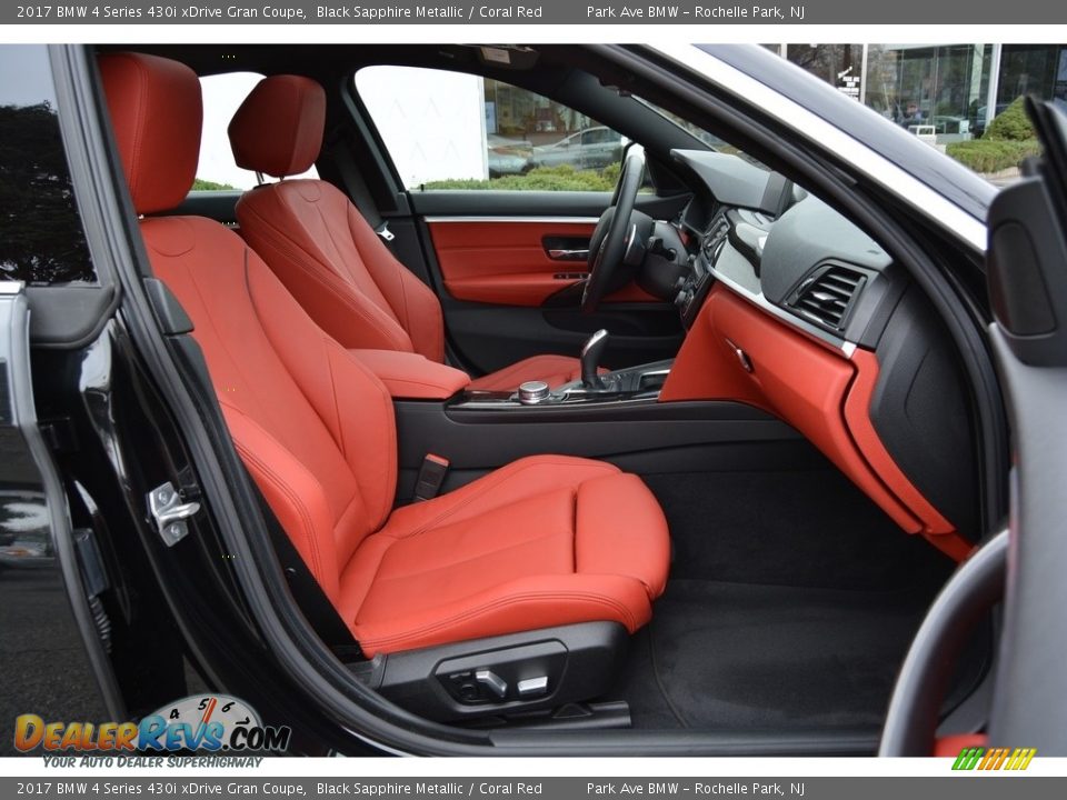 Front Seat of 2017 BMW 4 Series 430i xDrive Gran Coupe Photo #28