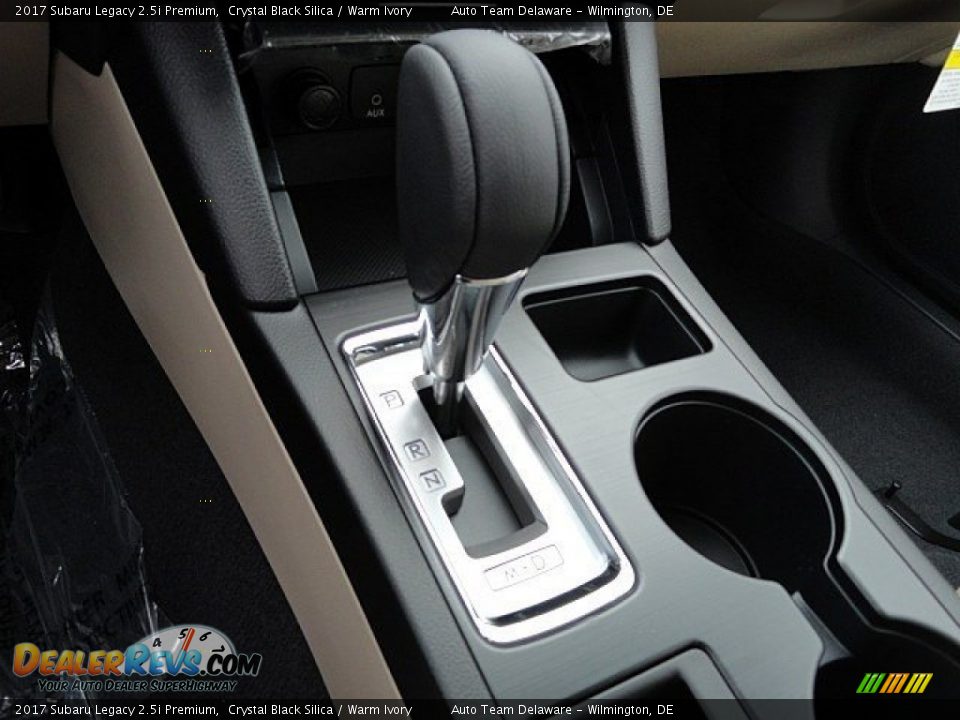 2017 Subaru Legacy 2.5i Premium Crystal Black Silica / Warm Ivory Photo #15