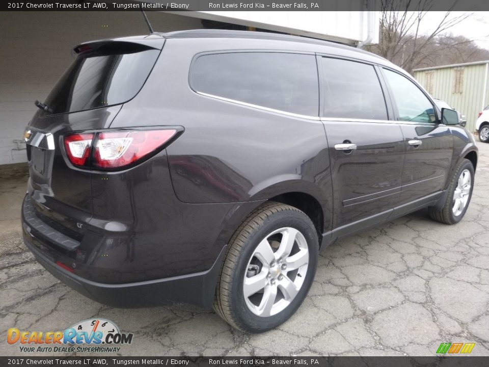 2017 Chevrolet Traverse LT AWD Tungsten Metallic / Ebony Photo #2