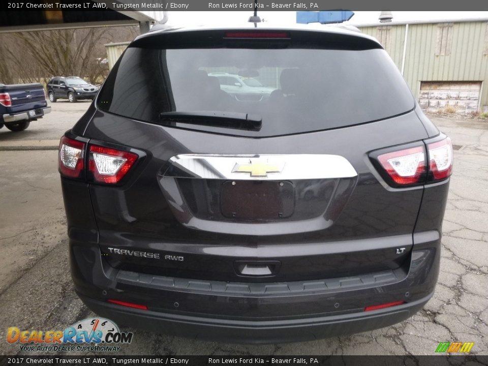 2017 Chevrolet Traverse LT AWD Tungsten Metallic / Ebony Photo #3
