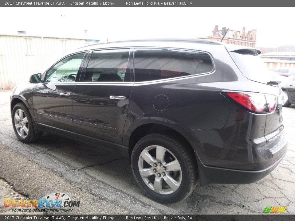 2017 Chevrolet Traverse LT AWD Tungsten Metallic / Ebony Photo #4