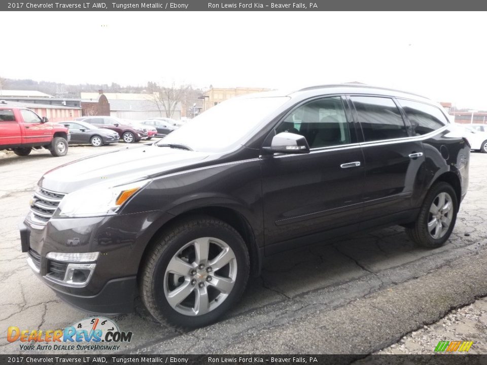 2017 Chevrolet Traverse LT AWD Tungsten Metallic / Ebony Photo #6