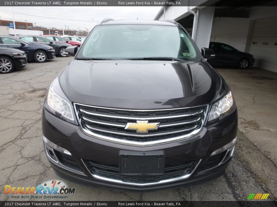 2017 Chevrolet Traverse LT AWD Tungsten Metallic / Ebony Photo #7