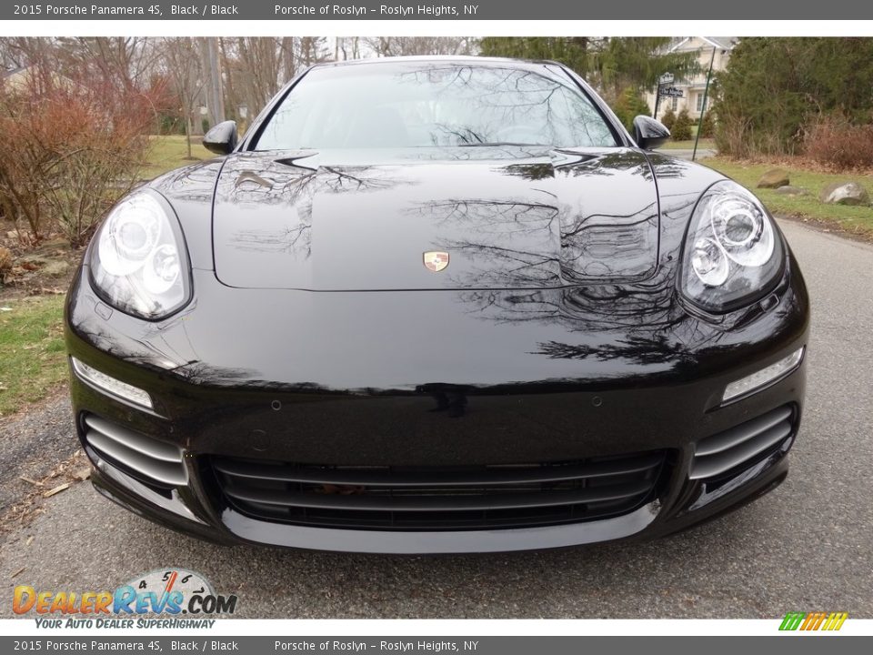 2015 Porsche Panamera 4S Black / Black Photo #2