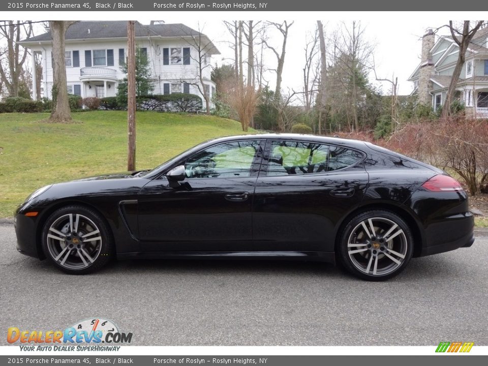 Black 2015 Porsche Panamera 4S Photo #3