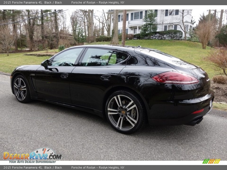 2015 Porsche Panamera 4S Black / Black Photo #4