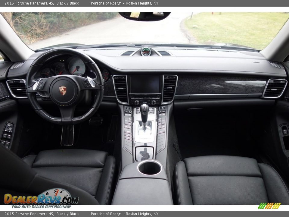 2015 Porsche Panamera 4S Black / Black Photo #13