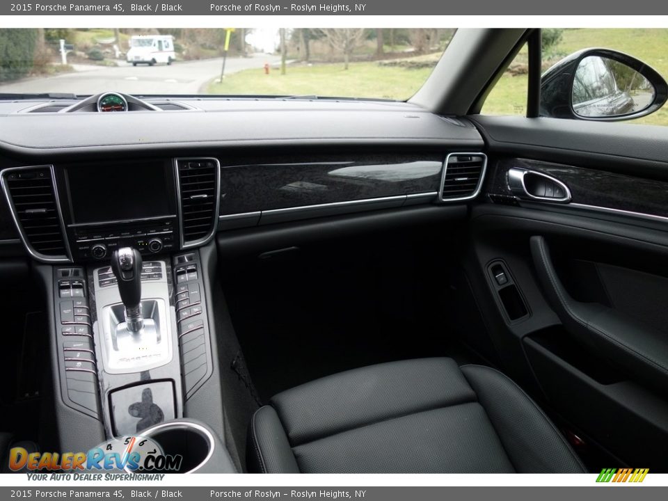 2015 Porsche Panamera 4S Black / Black Photo #14