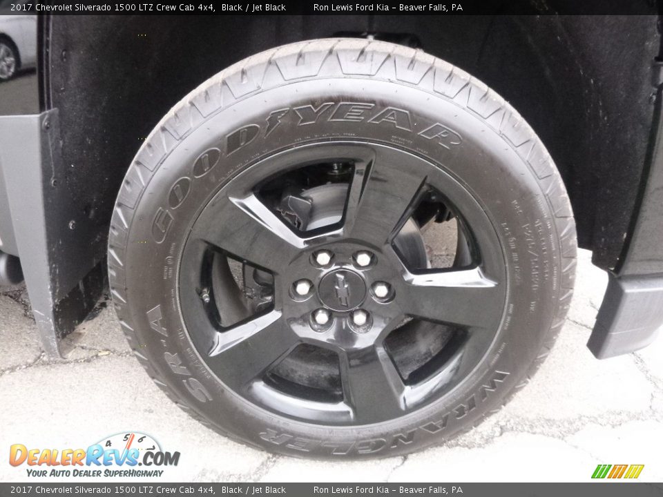 2017 Chevrolet Silverado 1500 LTZ Crew Cab 4x4 Wheel Photo #9