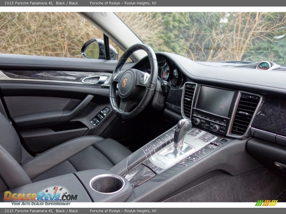 2015 Porsche Panamera 4S Black / Black Photo #17