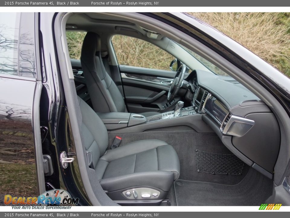 2015 Porsche Panamera 4S Black / Black Photo #18