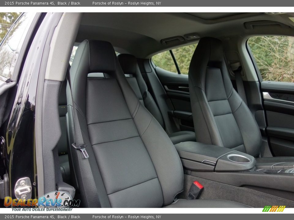 2015 Porsche Panamera 4S Black / Black Photo #19
