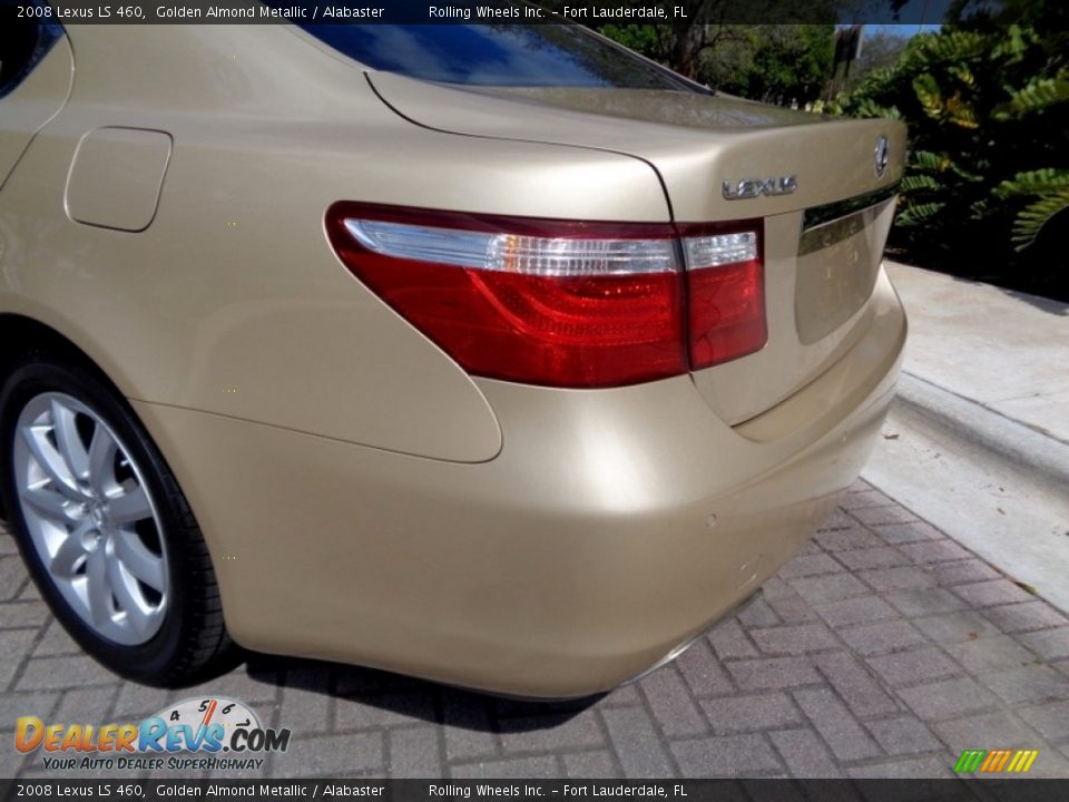 2008 Lexus LS 460 Golden Almond Metallic / Alabaster Photo #28