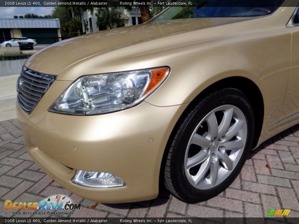 2008 Lexus LS 460 Golden Almond Metallic / Alabaster Photo #35