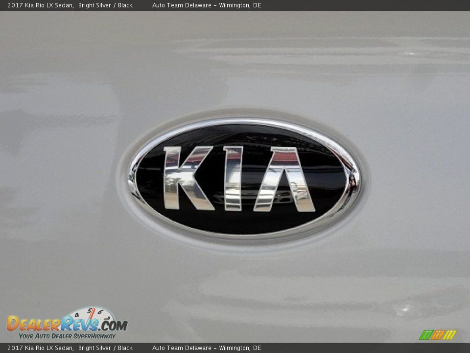2017 Kia Rio LX Sedan Bright Silver / Black Photo #26