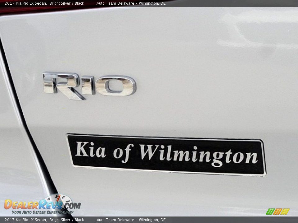 2017 Kia Rio LX Sedan Bright Silver / Black Photo #29
