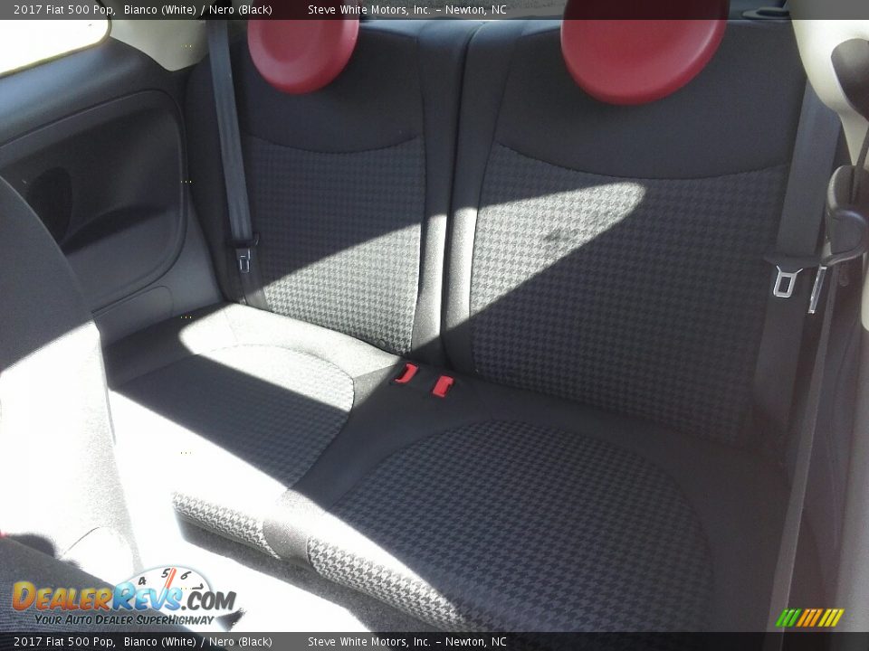 2017 Fiat 500 Pop Bianco (White) / Nero (Black) Photo #12
